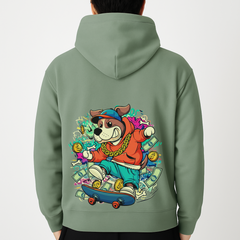 Skater Dog Rich Vibes Hoodie